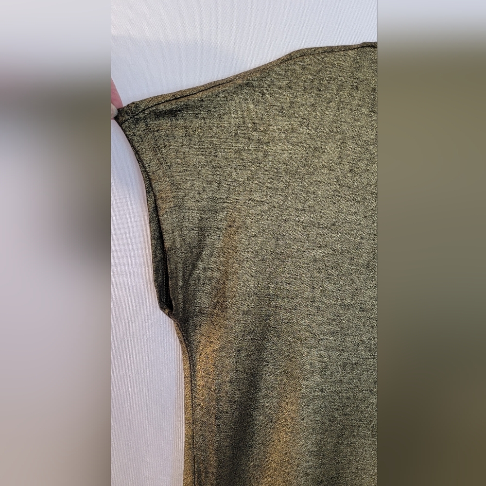 Ralph Lauren Metallic Gold Top Size M - Picture 3 of 6